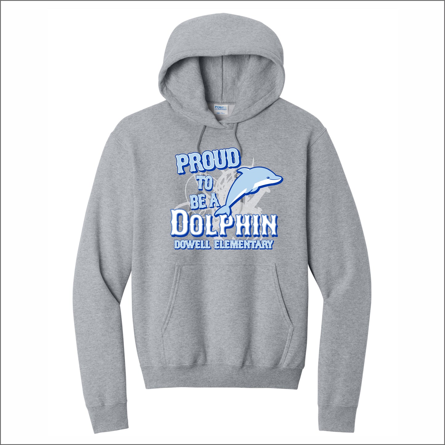Dowell Elementary Hooded Sweatshirt - Des. B