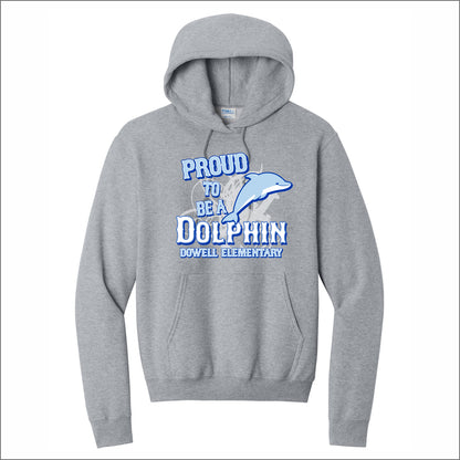 Dowell Elementary Hooded Sweatshirt - Des. B