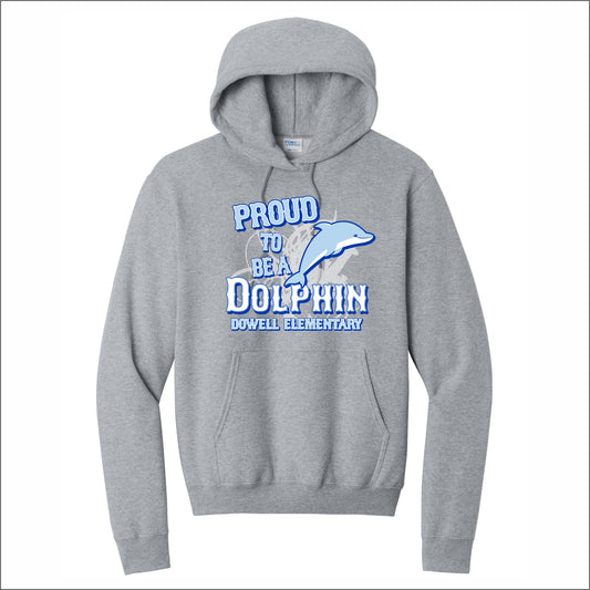 Dowell Elementary Hooded Sweatshirt - Des. B