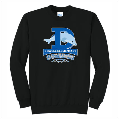 Dowell Elementary Crewneck Sweatshirt - Des. A