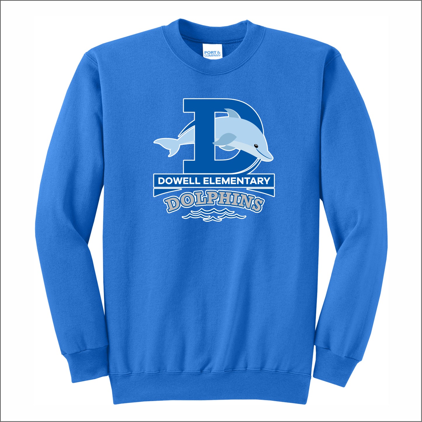 Dowell Elementary Crewneck Sweatshirt - Des. A