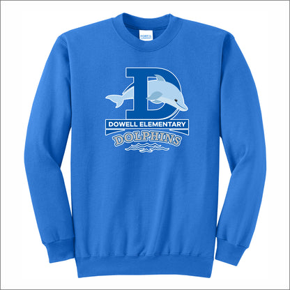 Dowell Elementary Crewneck Sweatshirt - Des. A