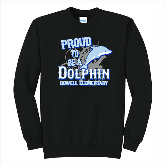 Dowell Elementary Crewneck Sweatshirt - Des. B