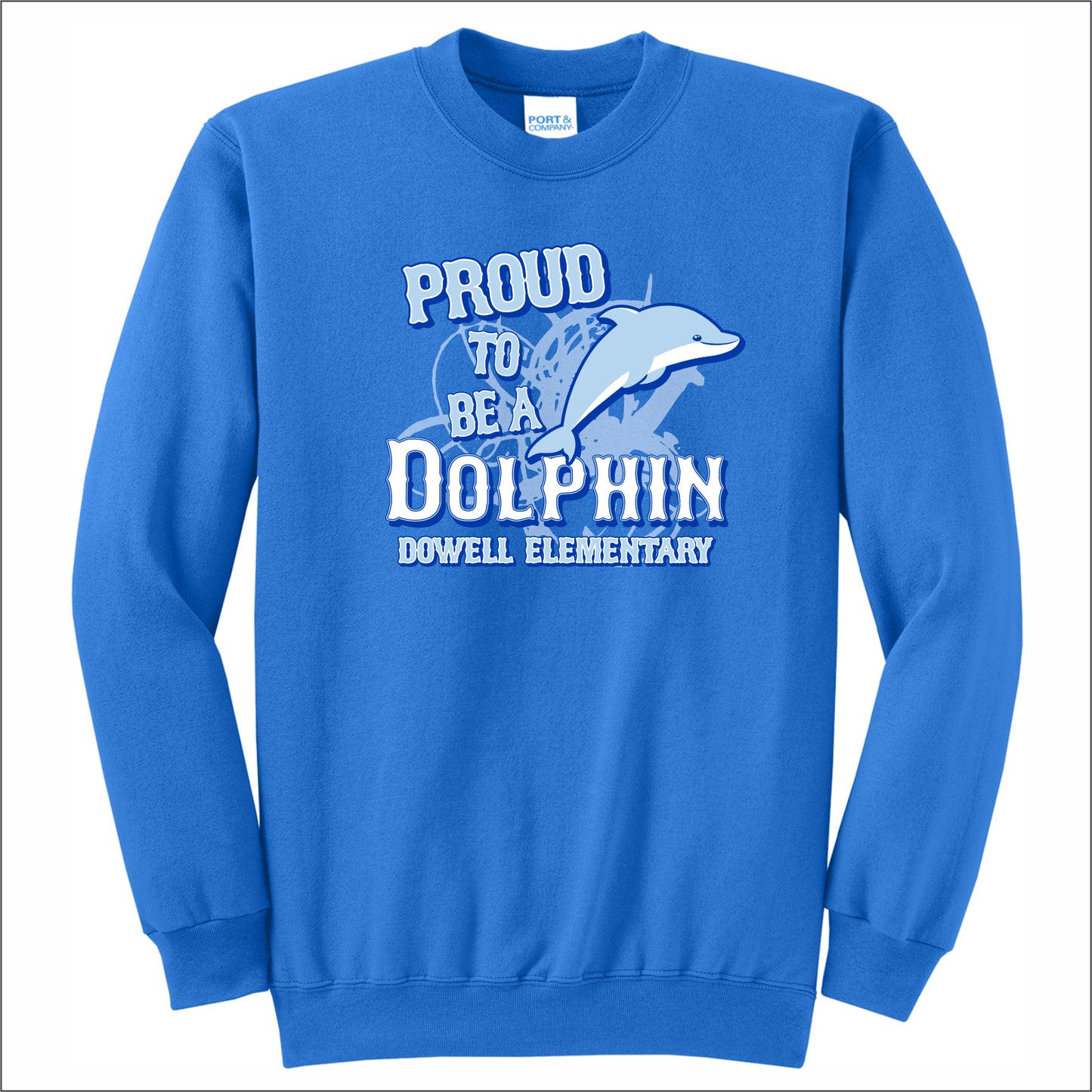 Dowell Elementary Crewneck Sweatshirt - Des. B