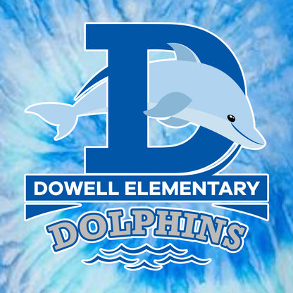 Dowell Elementary Tie-Dye T-shirt - Des. A