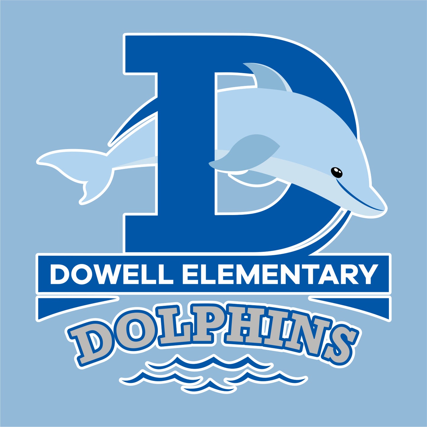 Dowell Elementary Short Sleeve T-shirt - Des. A