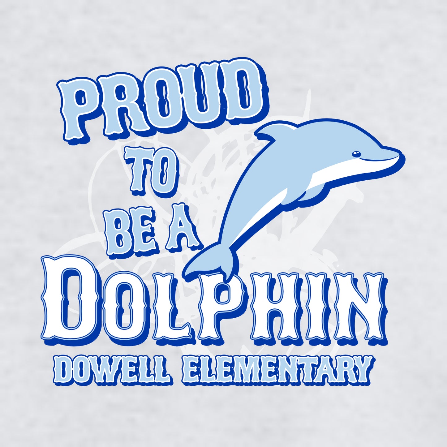 Dowell Elementary Short Sleeve T-shirt - Des. B