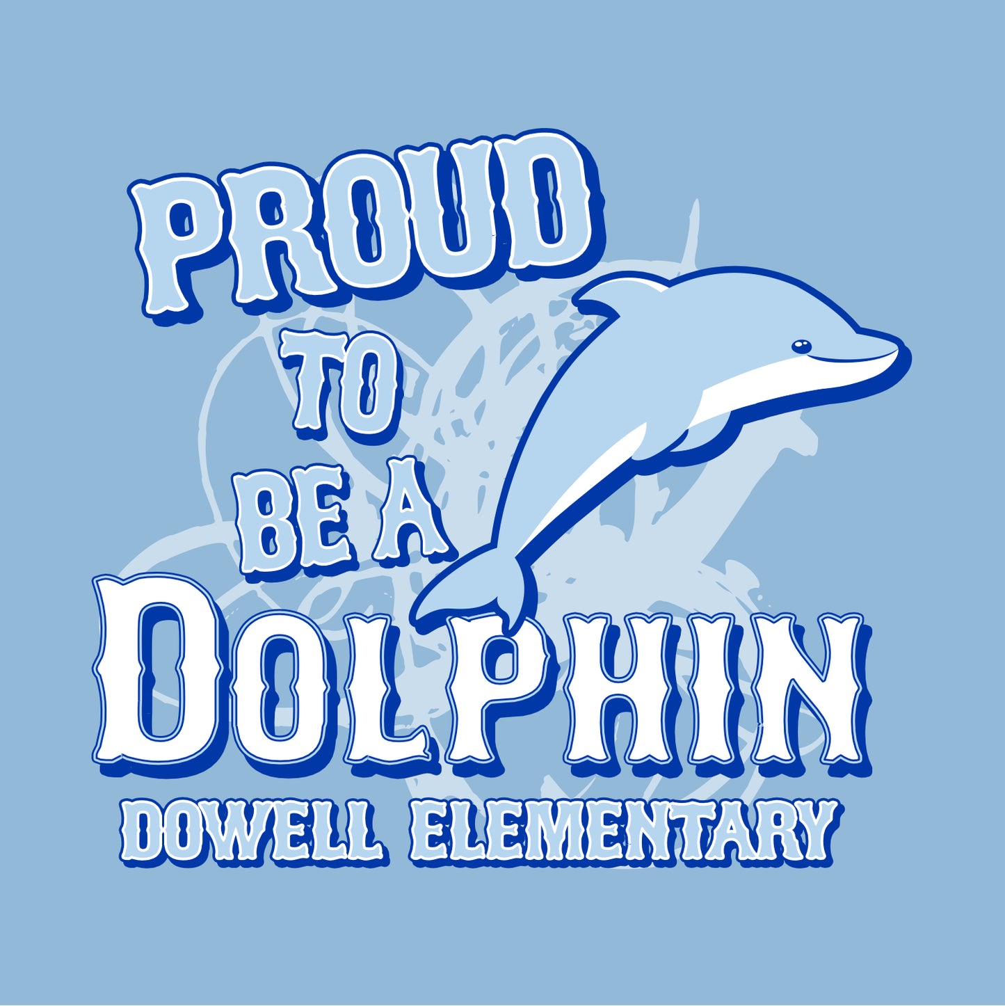 Dowell Elementary Short Sleeve T-shirt - Des. B