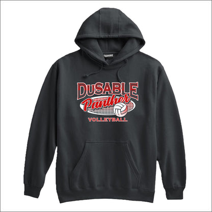 DuSable Volleyball Super Heavyweight 10oz Hooded Sweatshirt