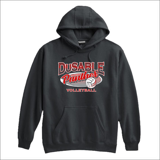 DuSable Volleyball Super Heavyweight 10oz Hooded Sweatshirt