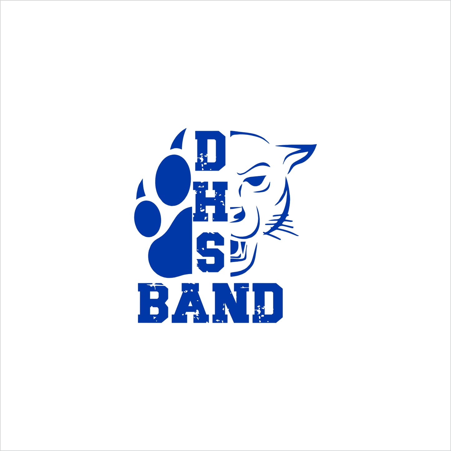 DHS Band Foam Mesh-Back Trucker Cap
