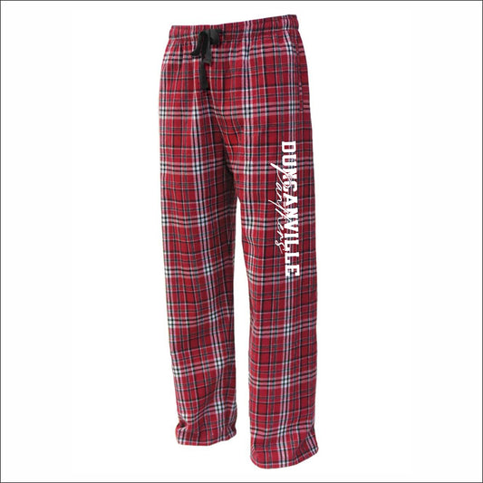 DHS Band Plaid Flannel Pants