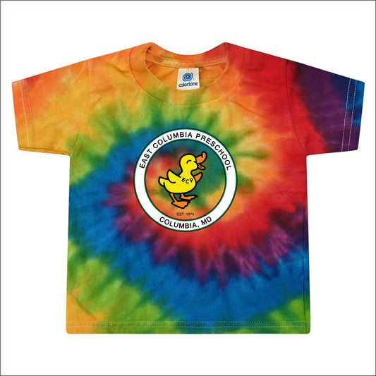 East Columbia Preschool Toddler Tie-Dyed T-Shirt