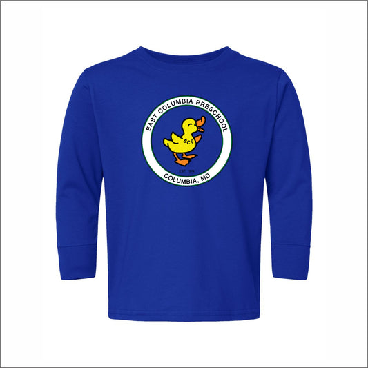 East Columbia Preschool Toddler Fine Jersey Long Sleeve Tee - Des. A