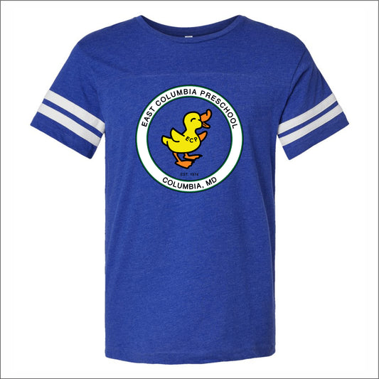 East Columbia Preschool Vintage Football T-shirt