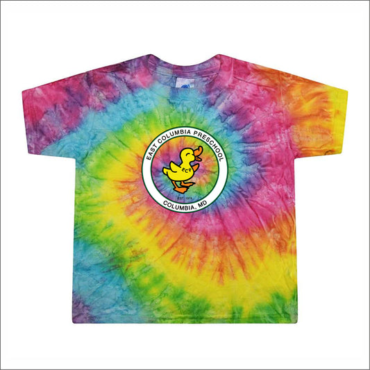 East Columbia Preschool Toddler Tie-Dyed T-Shirt