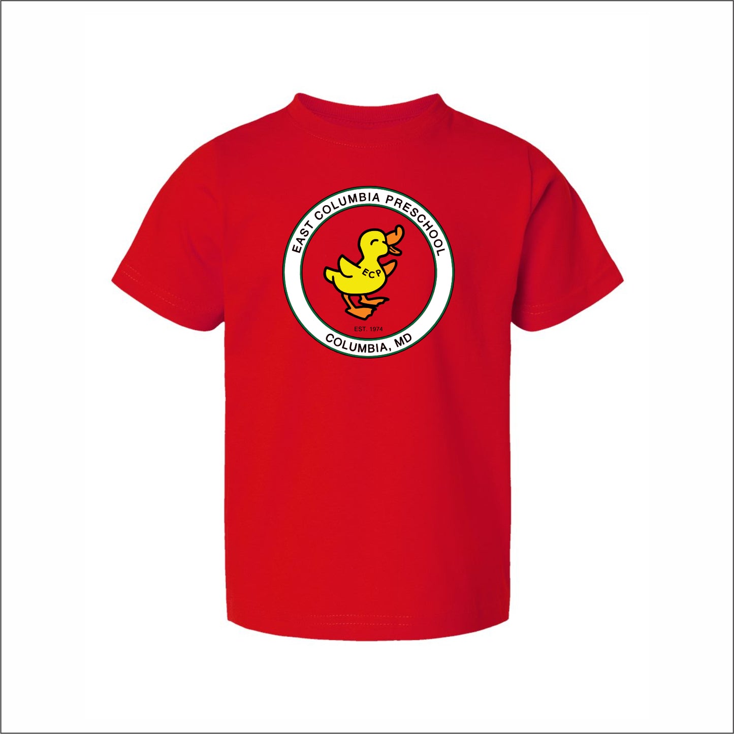 East Columbia Preschool Toddler Fine Jersey Tee