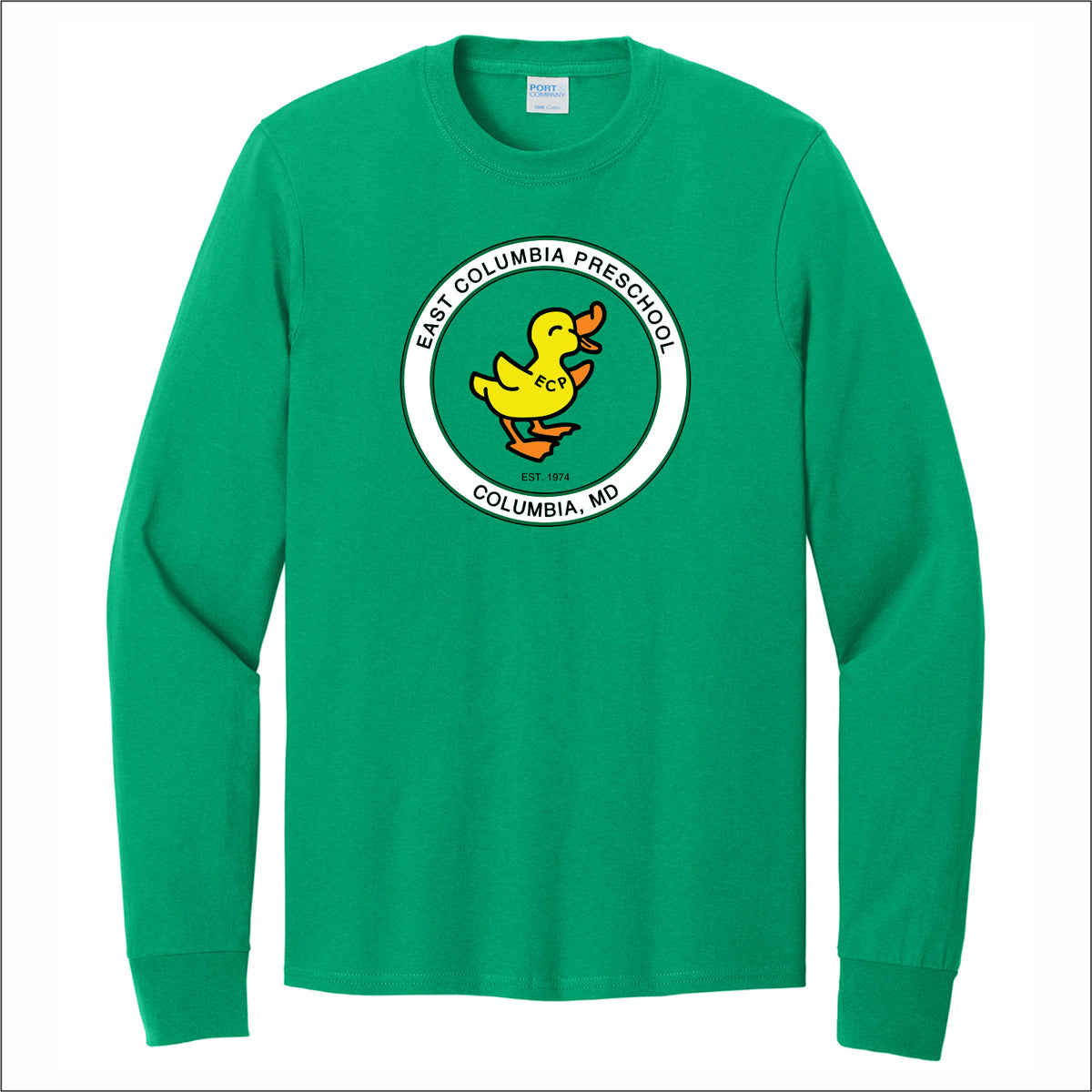 East Columbia Preschool Long Sleeve T-shirt - Des. A