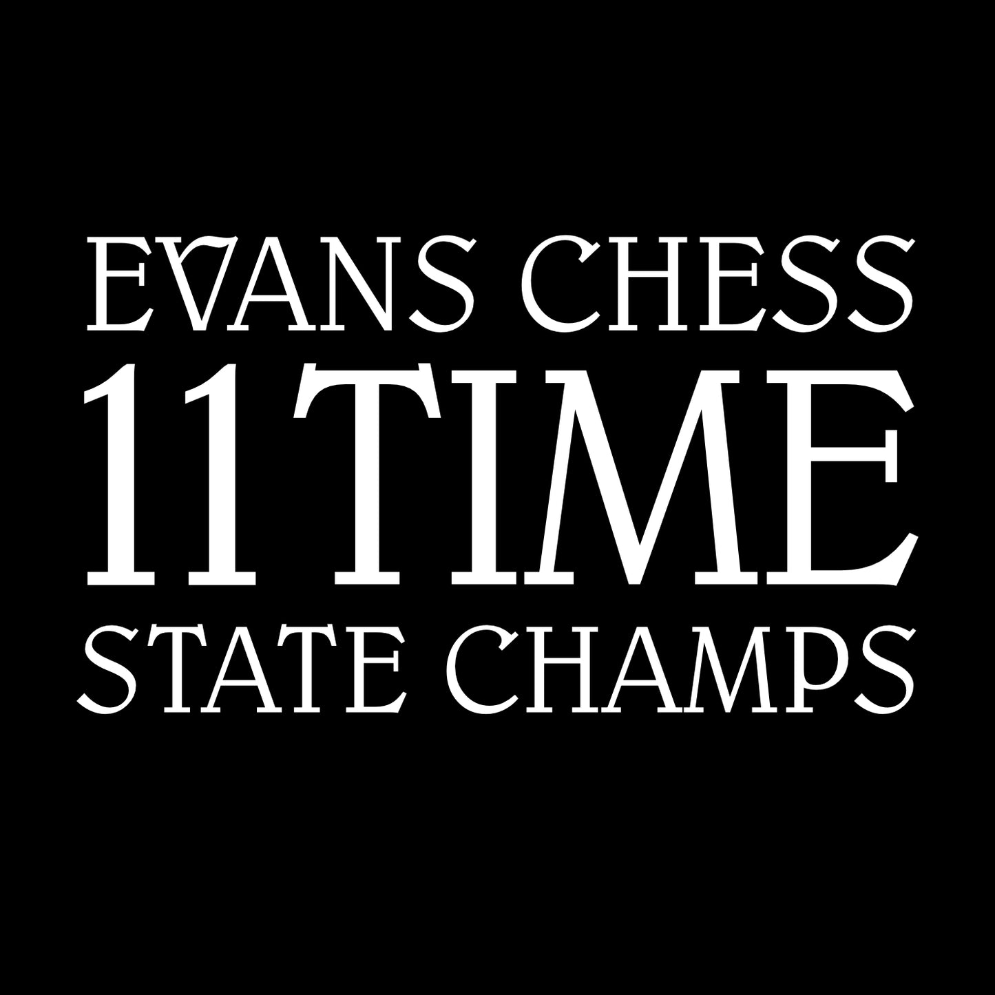 Evans Chess Short Sleeve T-shirt