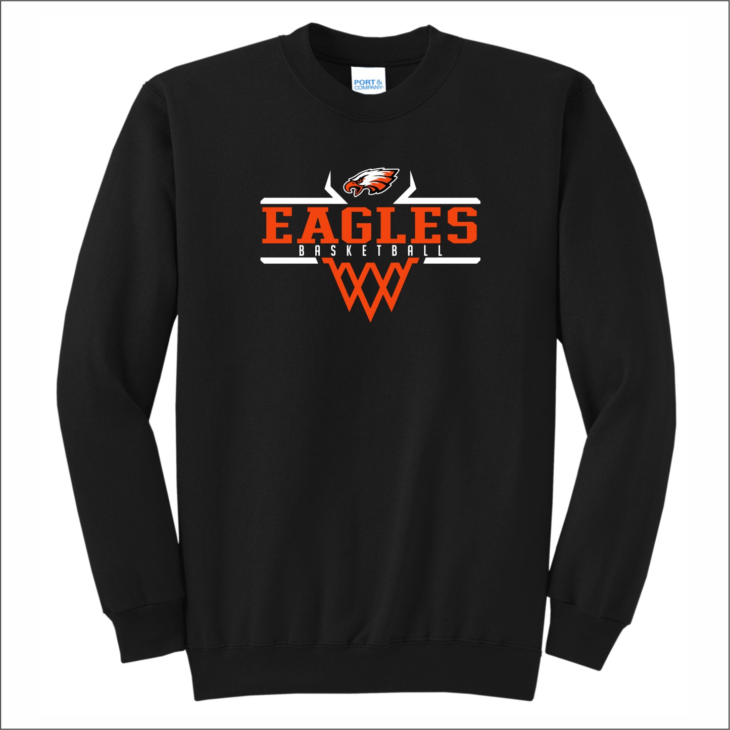 Evans Boys Basketball Crewneck Sweatshirt