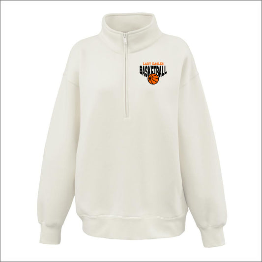 EJHS Girls Basketball Ladies Oversize 1/2 Zip