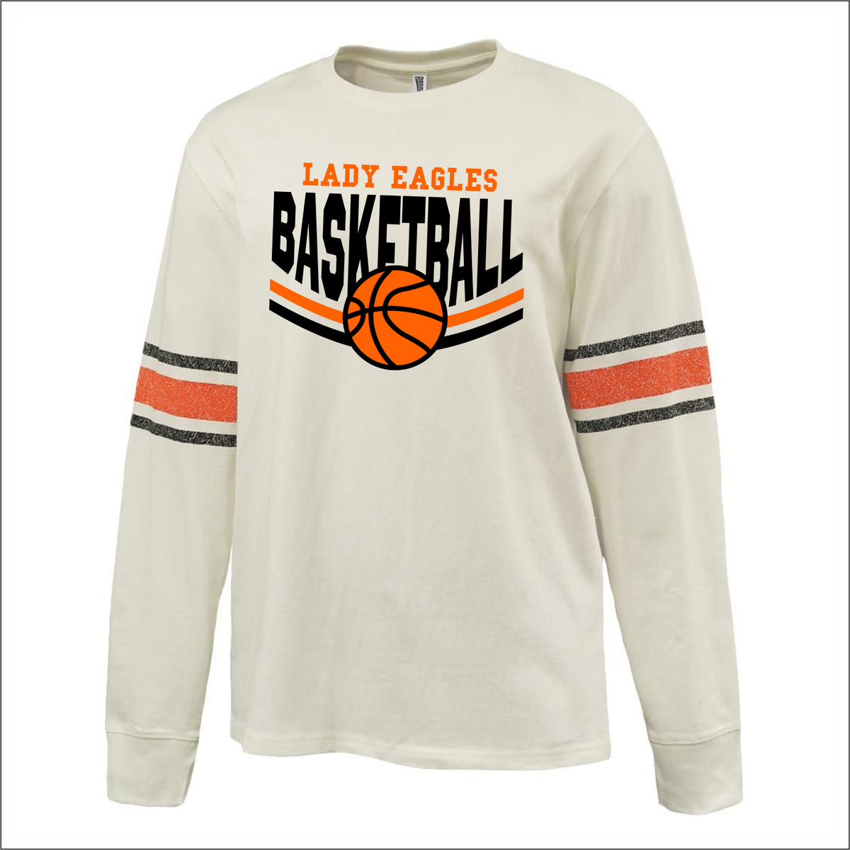 EJHS Girls Basketball Archive Heavyweight Long Sleeve T-shirt