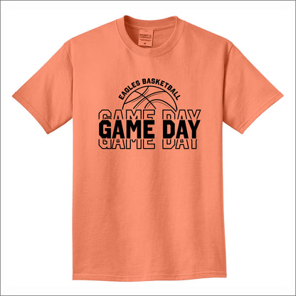 EJHS Girls Basketball Beach Wash Garment-Dyed T-shirt