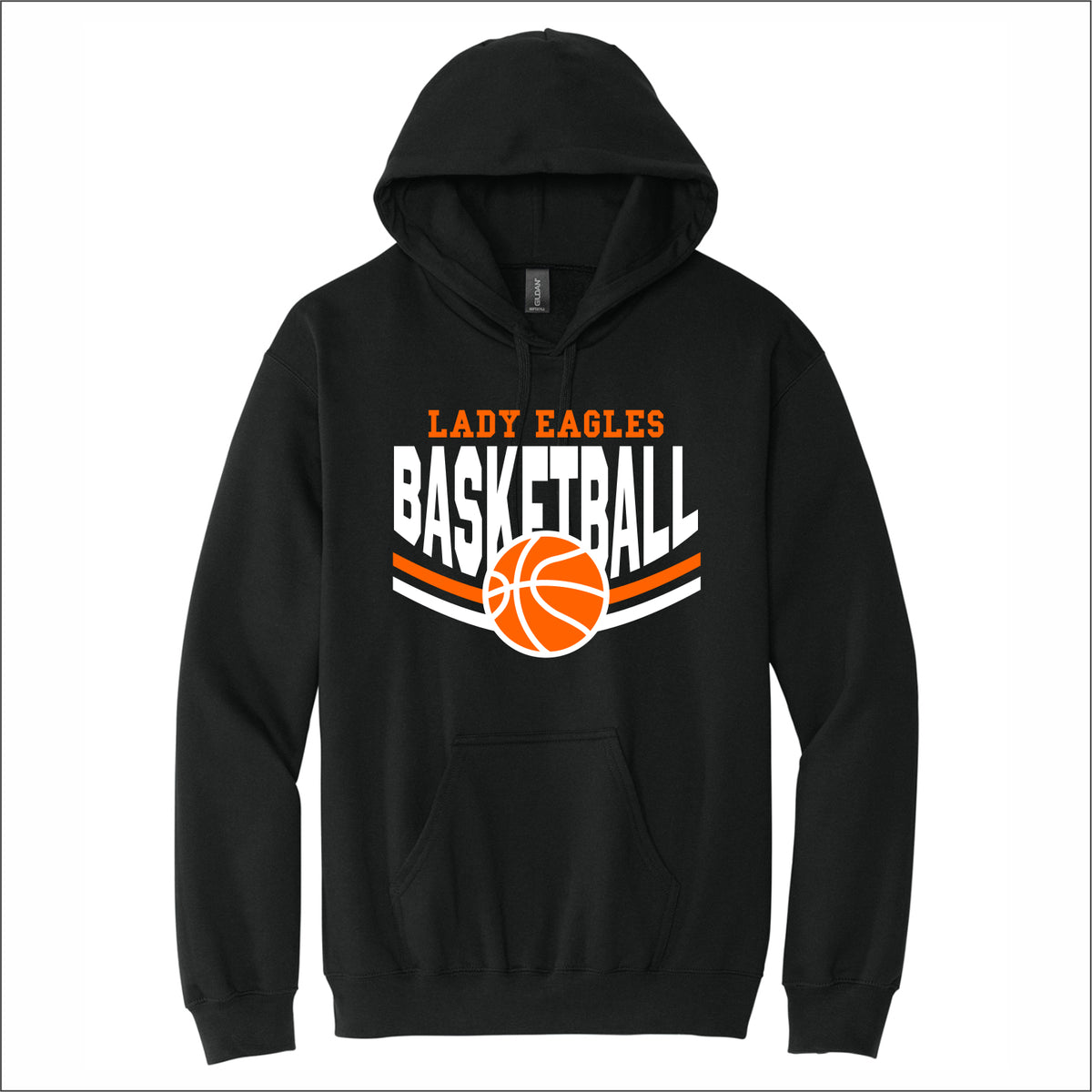EJHS Girls Basketball Softstyle Hooded Sweatshirt