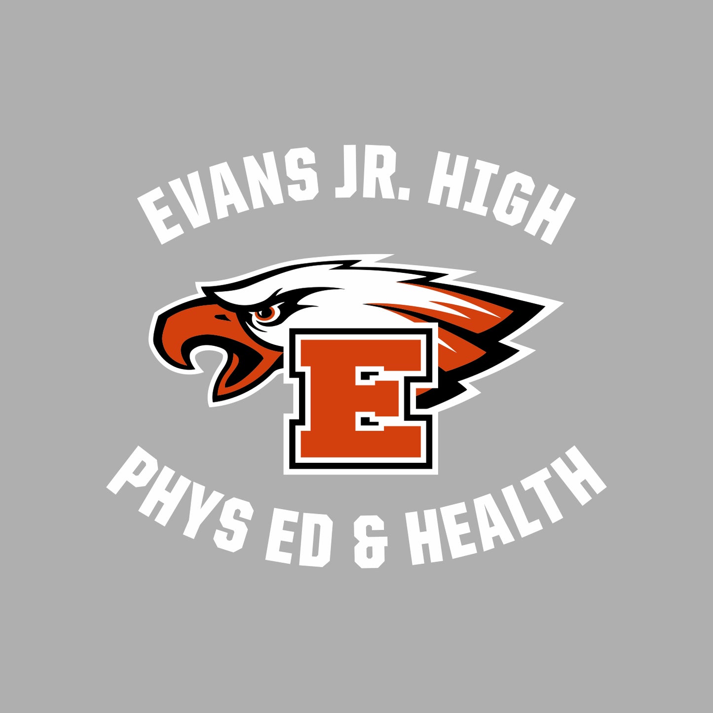 Evans Jr High Phys Ed Elastic Bottom Sweatpants with pockets