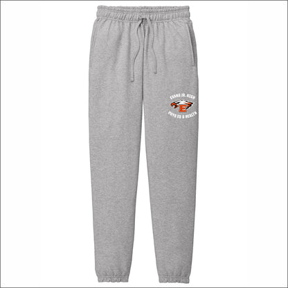 Evans Jr High Phys Ed Elastic Bottom Sweatpants with pockets