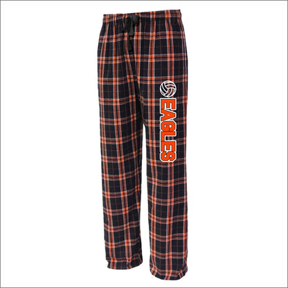Evans Volleyball Plaid Flannel Pants