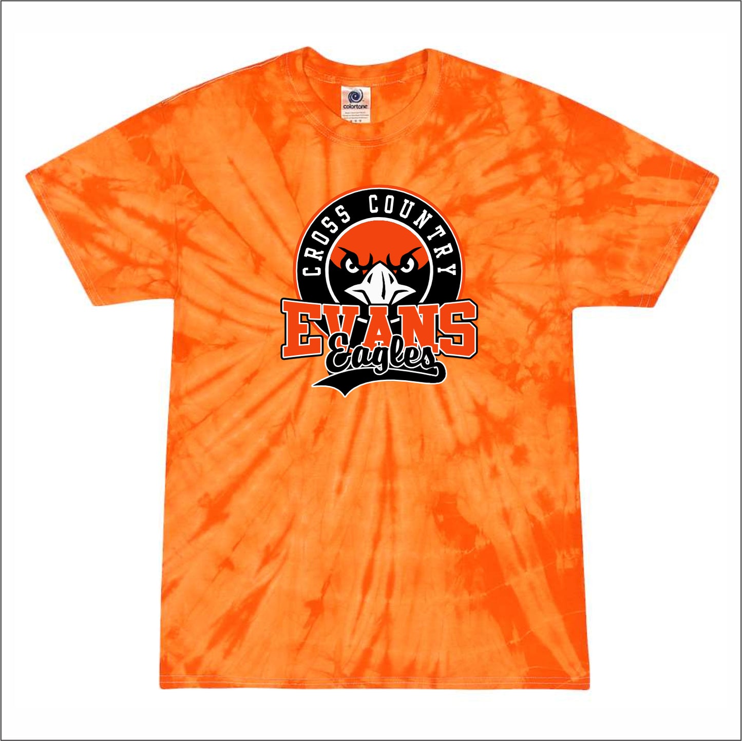 Evans Cross Country Tie-Dye T-shirt
