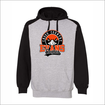 Evans Cross Country Contrast Hooded Sweatshirt