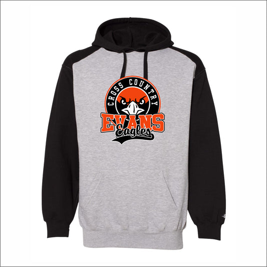 Evans Cross Country Contrast Hooded Sweatshirt