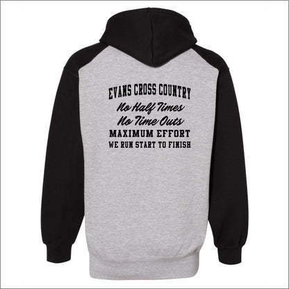 Evans Cross Country Contrast Hooded Sweatshirt