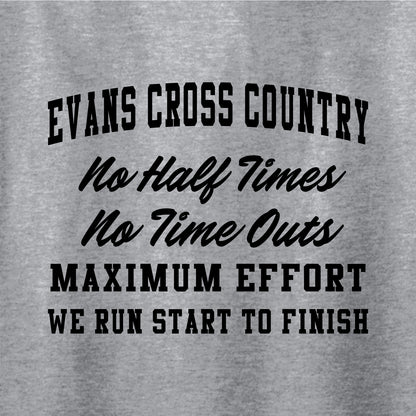 Evans Cross Country Contrast Hooded Sweatshirt