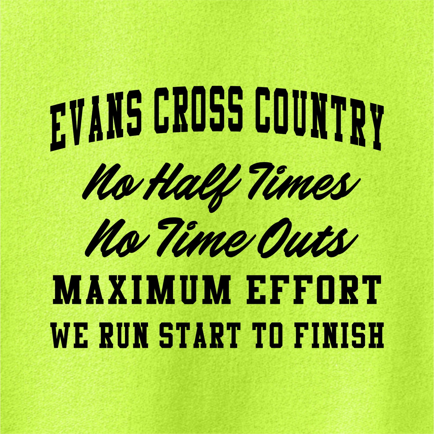 Evans Cross Country Crewneck Sweatshirt