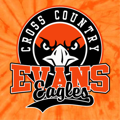 Evans Cross Country Tie-Dye T-shirt