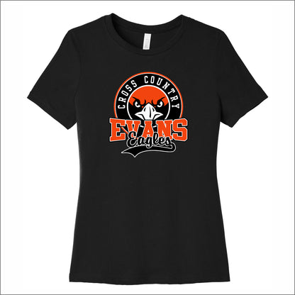Evans Cross Country Ladies Relaxed Tri-Blend Tee