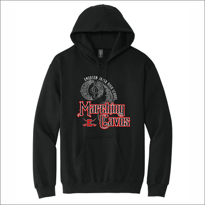 Emerson Marching Cavos Softstyle Hooded Sweatshirt