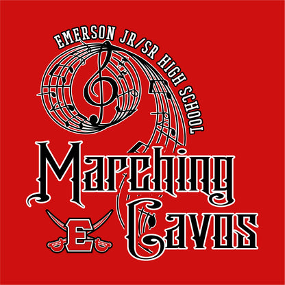 Emerson Marching Cavos Fan Favorite Tee