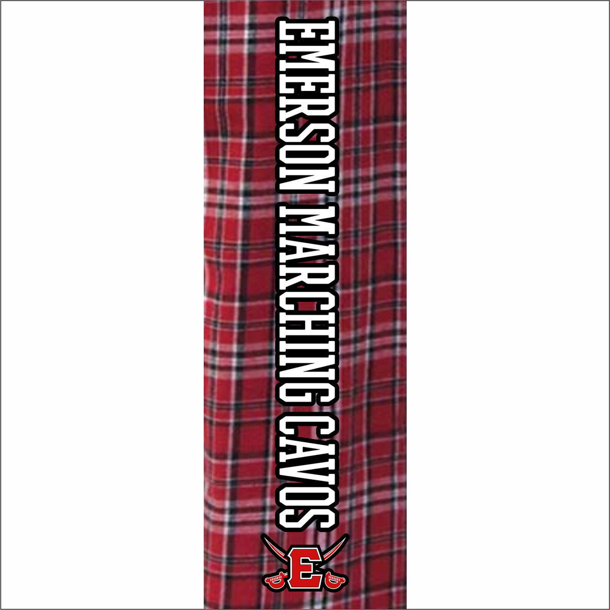 Emerson Marching Cavos Plaid Flannel Pants