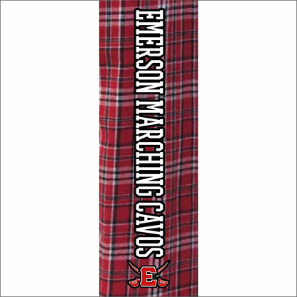 Emerson Marching Cavos Plaid Flannel Pants