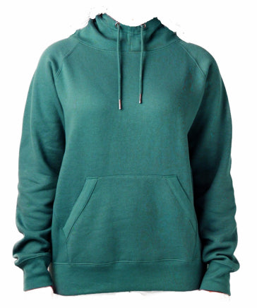 ALL Ladies Scuba Neck Hooded Sweatshirt