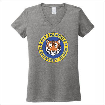 Emanuele Elementary Allmade Sustainable Ladies V-Neck Tee