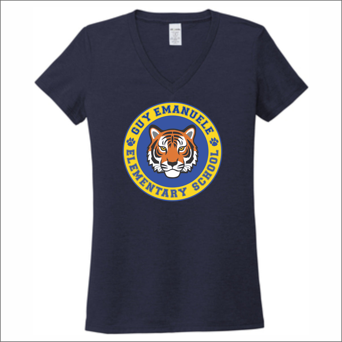 Emanuele Elementary Allmade Sustainable Ladies V-Neck Tee