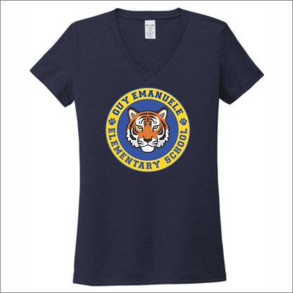 Emanuele Elementary Allmade Sustainable Ladies V-Neck Tee