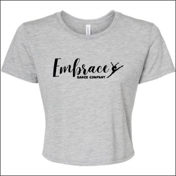 Embrace Dance Co Ladies Flowy Cropped Tee