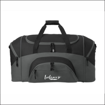 Embrace Dance Co Colorblock Duffel Bag