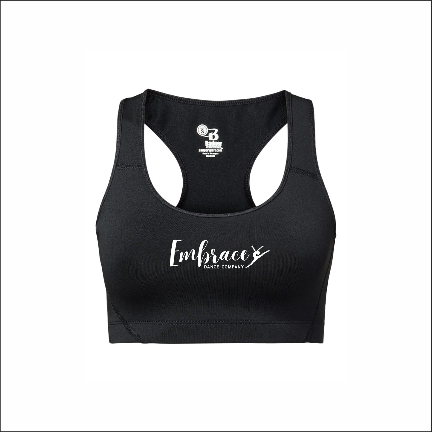 Embrace Dance Co Ladies B-Sport Bra Top
